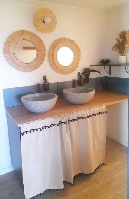Maison 4Pers Avec Jacuzzi Privatif Couvert Proche Ocean Брем-сюр-Мер Екстериор снимка